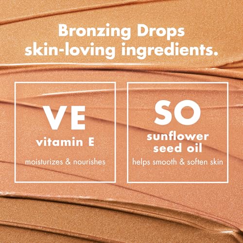 e.l.f. Bronzing Drops Fair Gold - Liquid Face Tinted Serum