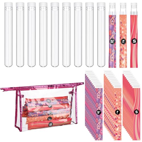 FoldTier 39 Pcs Travel Tube Set - 12 Reusable Containers & Storage Case
