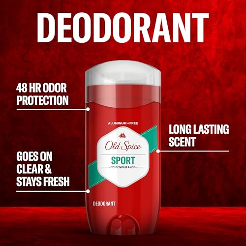 Old Spice High Endurance Aluminum Free Deodorant, 3oz (2-Pack)