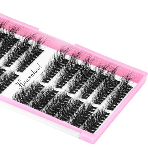 50D Cluster Lashes Extensions 8-16mm Mixed Lengths Wispy