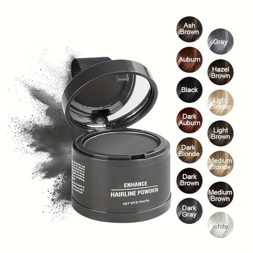 Maycheer Hairline Powder Root Cover Up, 14 Colors, Waterproof Hair Shadow