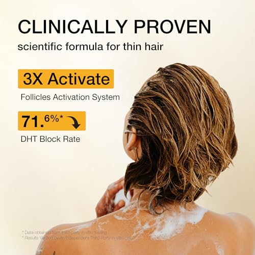 Hair Labs Biotin Peptide Thickening Shampoo for Thinning Hair - 7 Fl Oz