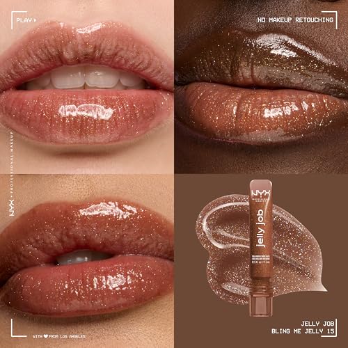 NYX Jelly Job Lip Gloss - Bronze Shimmer