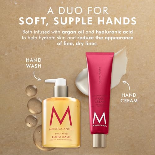 Moroccanoil Hand Wash Dahlia Rouge - Nourishing Hand Soap with Argan Oil