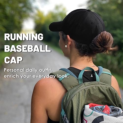 Women's Unstructured Baseball Cap with Satin Lining - Adjustable Vintage Dad Hat