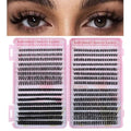 Cluster Lashes Extension Kit 640pcs DIY 30D-50D 9-16mm