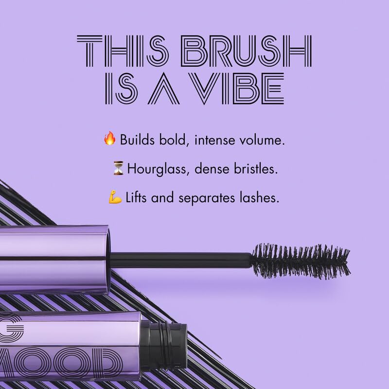 e.l.f. Big Mood Mascara, Instantly Creates Long-Lasting, Bold & Lifted, Voluminous Lashes, Infused with Jojoba Wax, Vegan & Cruelty-free, Deep Green