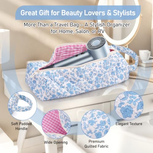 Hair Tool Organizer Bag for Dryers & Curling Irons