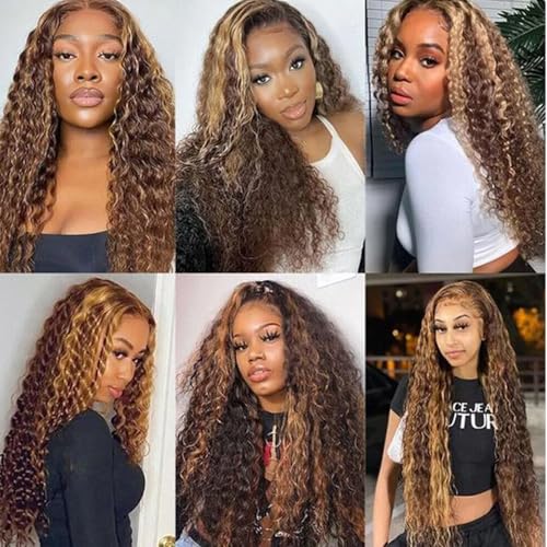 Brazilian Virgin Human Hair Bundles - Ombre Deep Wave 28-32 Inch