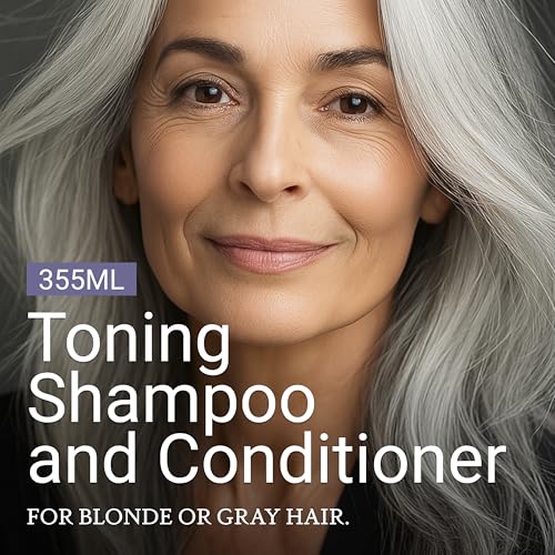 Loma Violet Duo Shampoo & Conditioner for Grey & Blonde Toning