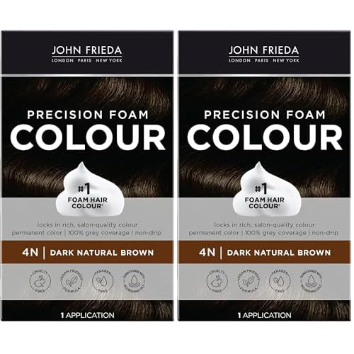 Salermvison Hair Coloring Cream #7.722 Ice Brown, 2.3 Ounce (Pack of 2)