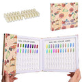 Noverlife Nail Colors Display Book with 120 Nail Tips - Nail Art Showcase