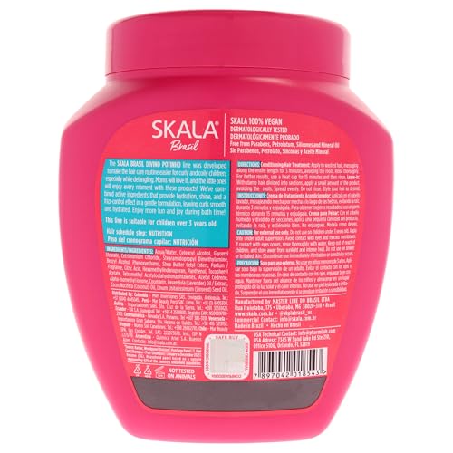 SKALA 2-in-1 Kids Hair Treatment: Deep Conditioning & Leave-In (Coconut Oil) 1000 g