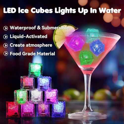 Bath Bombs for Kids with Surprise Toys Inside, 8 Pcs 3.5 Oz Light Up Bath Bombs Gift Set with Essential Oils, Handmade Spa Moisturizing for Women Relaxing, Birthday, Party, Christmas