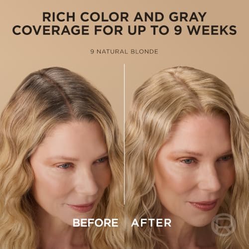 L'Oreal Paris Superior Preference Light Ash Blonde Hair Dye Kit 9A - Fade-Defying Permanent Color