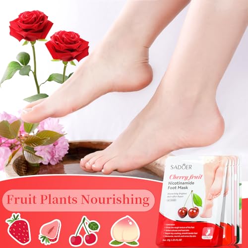 Hydrating Hand & Foot Mask Set (48 Pieces) - Moisturizing Spa Gift Kit