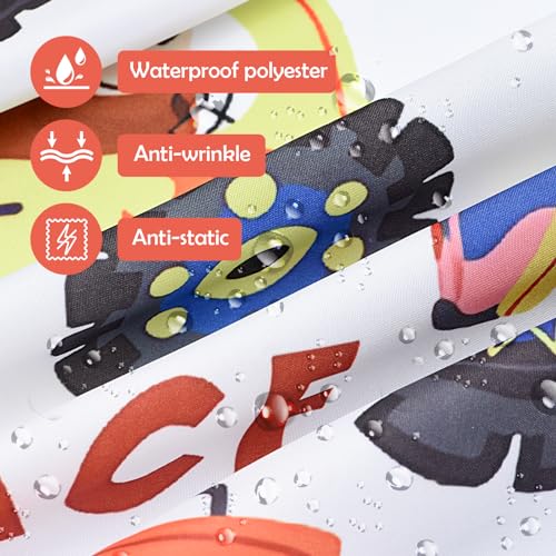 Kids Haircut Cape Waterproof Adjustable Neckline