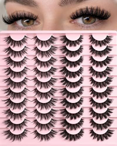 Wispy Cat Eye False Lashes - Natural Mink Demi Lash Strip