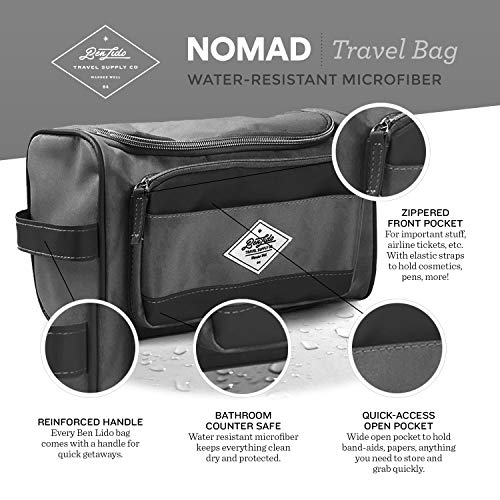 Men's 15-Piece Travel Toiletries Kit, TSA Compliant