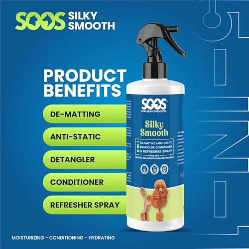SOOS Silky Smooth 5-in-1 Pet Conditioning Spray 500ml