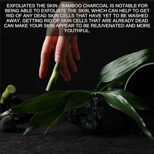 Activated Bamboo Charcoal 100g / 0.22lbs for Teeth Cleaning, Face Masks, Scrubs and Soap Making