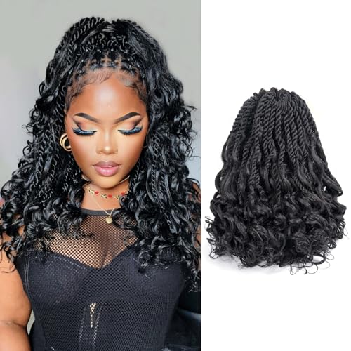 ToyoTress Boho Island Twist Crochet Hair 12 Inch 8 Pack