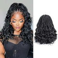 ToyoTress Boho Island Twist Crochet Hair 12 Inch 8 Pack