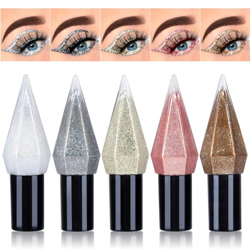 Glitter Liquid Eyeliner 5-Color Set Waterproof