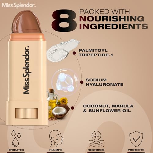Miss Splendor Beauty Balm Skin Tint Stick for Black Women - Shade 6