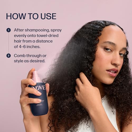 UNOVE Detangling Heat Protection Spray - Damaged Hair Repair, 200ml