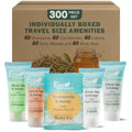 Travel Size Hotel Toiletry Set - 300 Count Paraben-Free Amenities