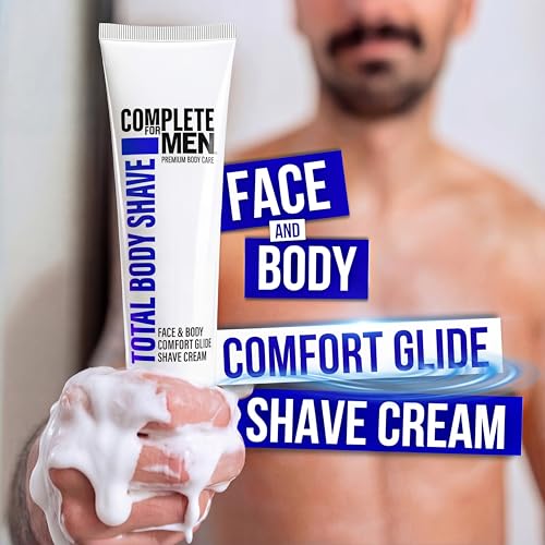 Sensitive Skin Shaving Cream, Face and Body Shaving Cream, Comfy Body Glide, Irritation Free Shave, Protect from Razor Burn, Everyday Shave Cream for Men