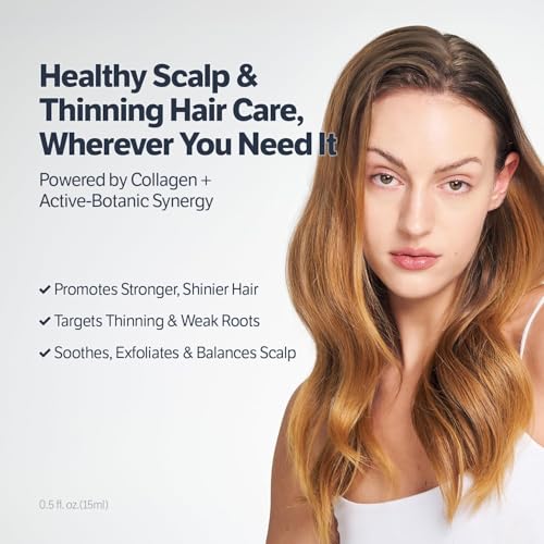 SUNGBOON EDITOR Deep Collagen Filler skin-revitalizing Serum&Hair Growth Scalp Serum Set, Korean Skincare with Volufiline for skin-conditioning, Glow Mist&Caffeine Biotin for Hair Thickening| Gift Set