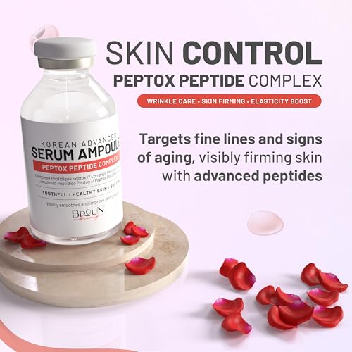 BRÜUN Peptox Peptide Facial Serum Ampoule – Hydrating Korean Skincare