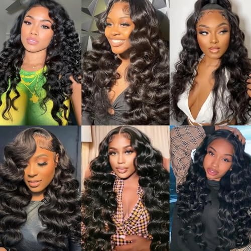 Brazilian Loose Wave Human Hair Bundles | Unprocessed Remy, 30-34 Inch
