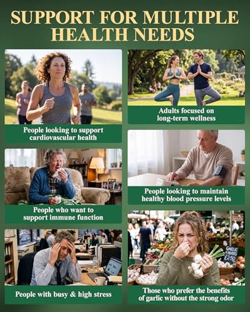 Aged Garlic Extract 300 Softgels - Odorless Heart & Immune Support
