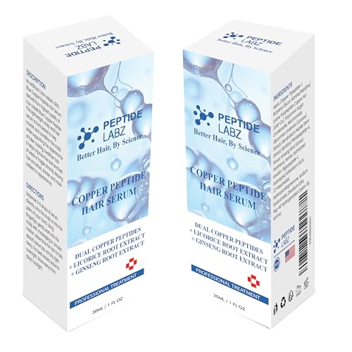 Copper Peptide Hair Serum with Licorice Root Extract