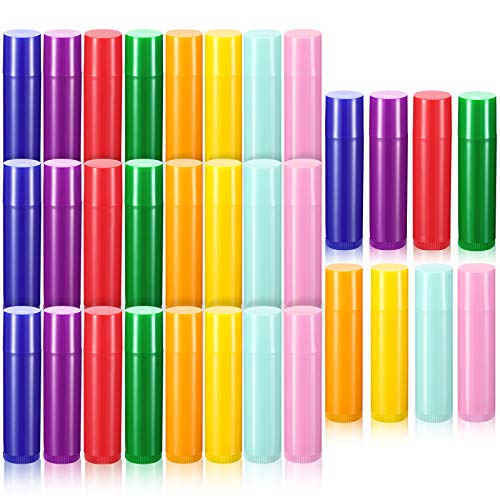 32 Pieces 5ml Empty Lip Gloss Tubes Refillable DIY