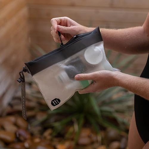 Gravel TSA Approved Travel Bottles ? Leakproof, BPA-Free, Compact Toiletry Containers (4-Pack, 3oz)