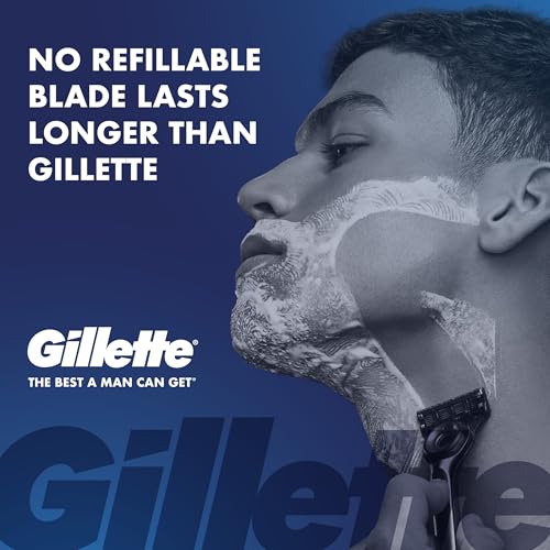 Gillette Labs 5-Blade Razor Refills, 12-Count Pack