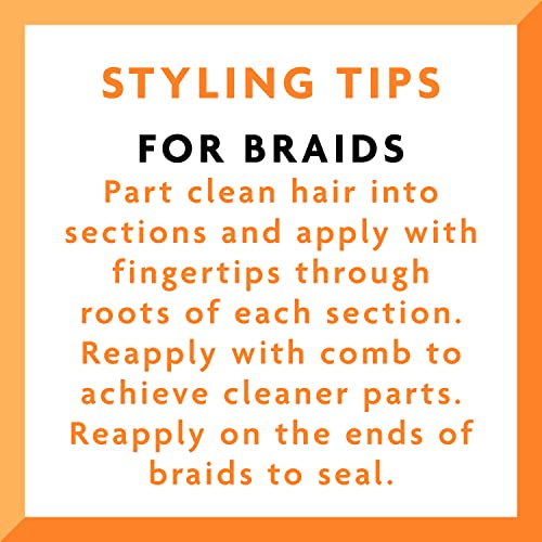 Cantu Protective Styles by Angela Braiding & Twisting Gel with Marula Oil & Aloe Vera, 8 Ounce (Pack of 2)