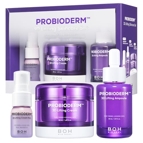 BIOHEAL BOH 3D Lifting Skincare Set - Night Cream, Serum & Mist