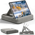 Foldable Tablet Pillow Stand for iPad, Multi-Angle Adjustable Holder