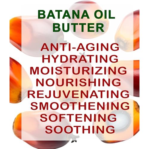 Botanical Beauty BATANA OIL BUTTER 100% Natural Pure Virgin Unrefined Raw for FACE, SKIN, BODY, HAIR, NAILS, DRY SKIN. Batana Oil, Shea Nut Butter, Vitamin E, Beeswax. 4 Fl oz 120 ml