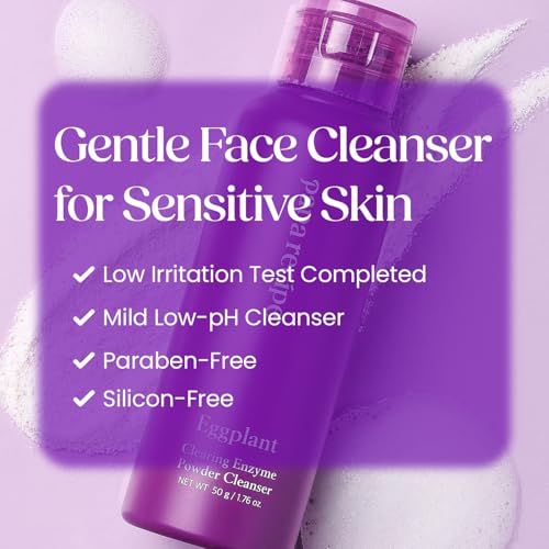 Papa Recipe Eggplant Enzyme Powder Cleanser - Travel-Friendly Foam Wash