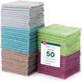 Simpli-Magic 100% Cotton Washcloths 12x12 50-Pack