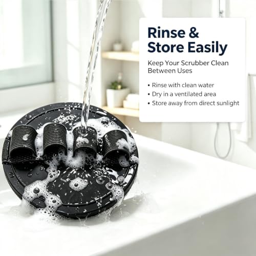 Exfoliating Glove with Anti-Slip Design for Shower