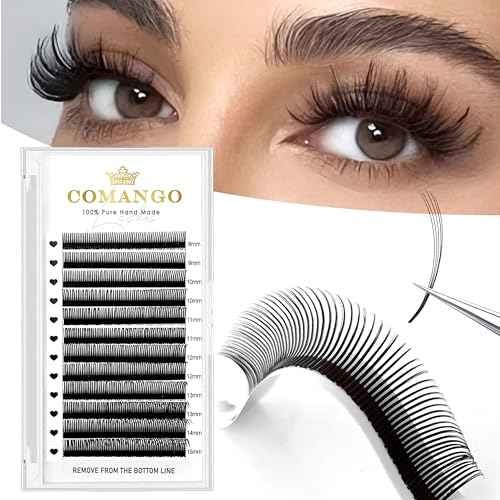 CoMango 5D Flora Spikes Lashes Spikes Lash Extensions Flower Wispy Eyelash Extensions C/D Culry Individual Premade Fans 5D Spikes Lashes Volume Lashes Natural Look(0.07-C-Mix8-15mm)