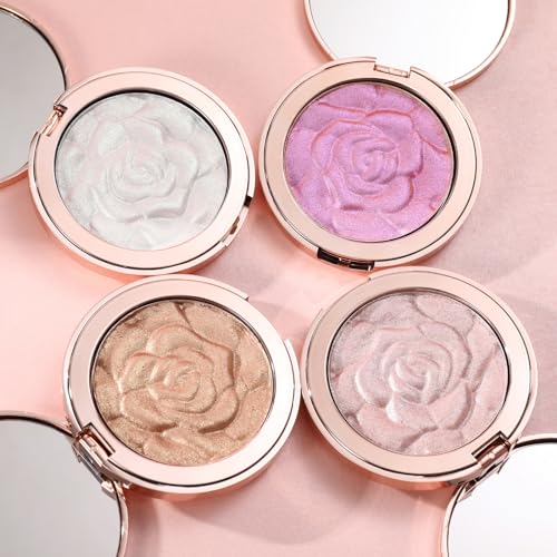 Purple Cream Highlighter for Face, Body & Eyes