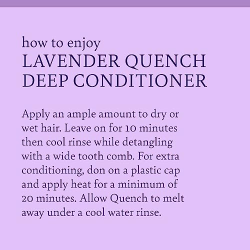 Camille Rose Lavender Quench Deep Conditioner, 8 oz